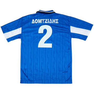 1990s Ethnikos Kimmerion Home Shirt Domtzidis #2 - 8/10 - (XL)