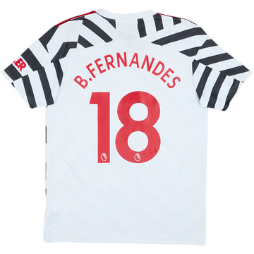 2020-21 Manchester United Third Shirt B.Fernandes #18 - 6/10 - (M)