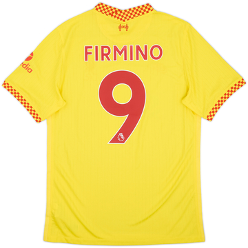 2021-22 Liverpool Third Shirt Firmino #9 - 9/10 - (M)