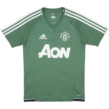 2017-18 Manchester United adizero Training Shirt - 7/10 - (S)