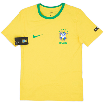 2018 Brazil Nike Cotton Tee (S)