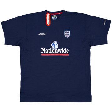 2002-03 England Umbro Cotton Tee (XXL)