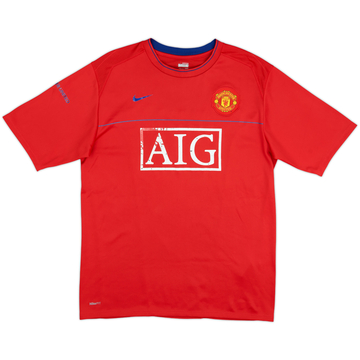 2008-09 Manchester United Nike Training Shirt - 4/10 - (L)