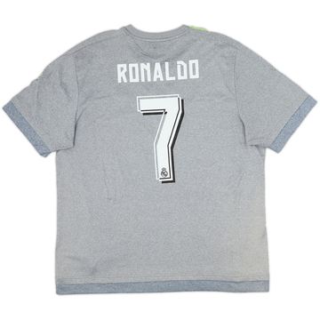 2015-16 Real Madrid Away Shirt Ronaldo #7 - 6/10 - (XL)