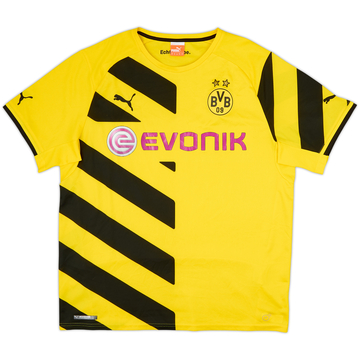 2014-15 Borussia Dortmund Home Shirt - 7/10 - (XL)