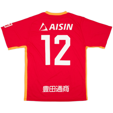 2017 Nagoya Grampus Eight Mizuno Training Shirt #12 - 9/10 - (L)