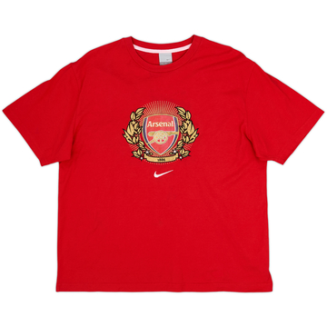 2006-07 Arsenal Nike Graphic Tee - 6/10 - (XL)