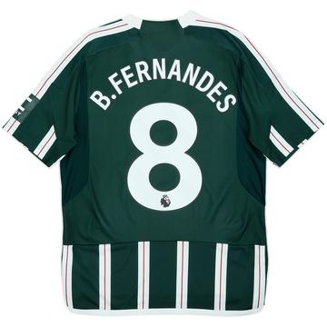 2023-24 Manchester United Away Shirt B.Fernandes #8 - 9/10 - (XL.Boys)