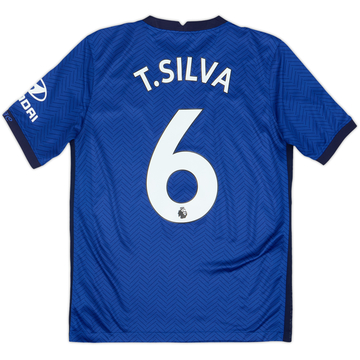 2020-21 Chelsea Home Shirt T.Silva #6 - 8/10 - (XL.Boys)