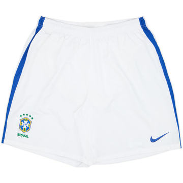 2013-14 Brazil Away Shorts - 7/10 - (XXL)