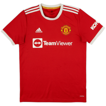 2021-22 Manchester United Home Shirt - 5/10 - (M)