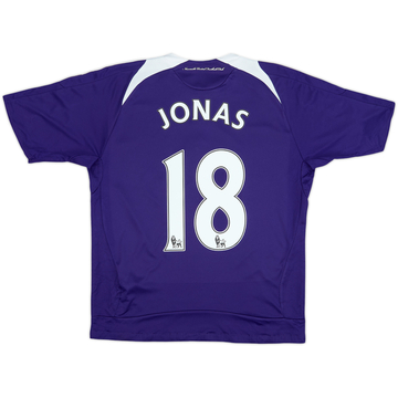 2008-09 Newcastle Away Shirt Jonas #18 - 8/10 - (XL.Boys)