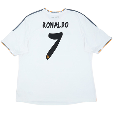 2013-14 Real Madrid Home Shirt Ronaldo #7 - 6/10 - (3XL)