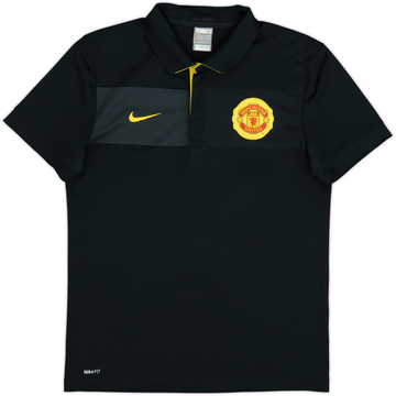 2009-10 Manchester United Nike Polo Shirt - 9/10 - (M)