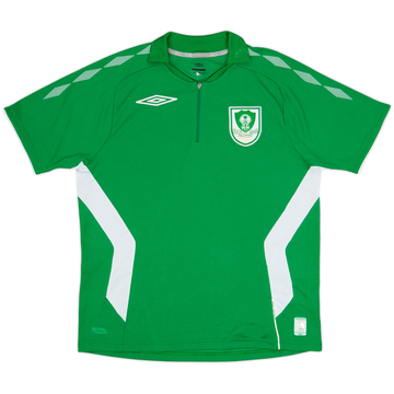 2006-07 Al Ahli Umbro 1/4 Zip Polo Shirt - 9/10 - (L)