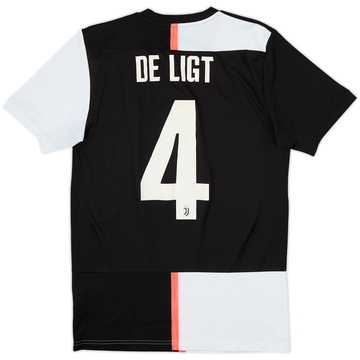 2019-20 Juventus Home Shirt De Ligt #4 - 6/10 - (S)