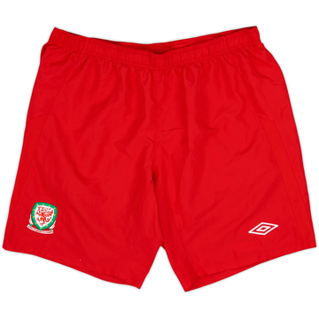 2011-12 Wales Home Shorts - 8/10 - (XL)
