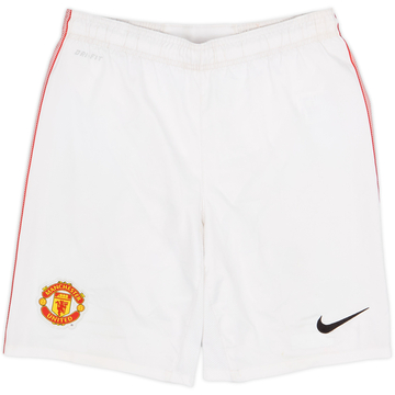 2012-13 Manchester United Home Shorts - 6/10 - (S)