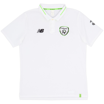 2017-18 Northern Ireland New Balance Polo Shirt - 9/10 - (M)