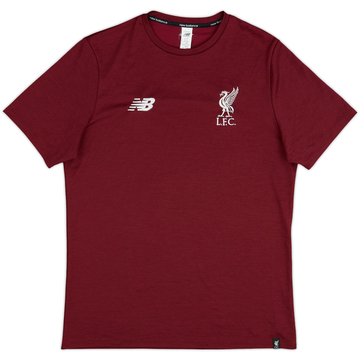 2018-19 Liverpool New Balance Cotton Tee - 10/10 - (M)