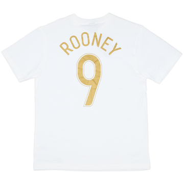 2006-07 England Umbro Wayne Rooney Cotton Tee #9 (L)