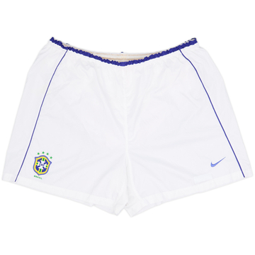 2002-04 Brazil Away Shorts - 9/10 - (XL)