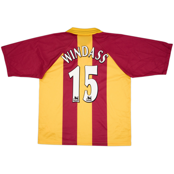 1999-01 Bradford Home Shirt Windass #15 - 9/10 - (XL)