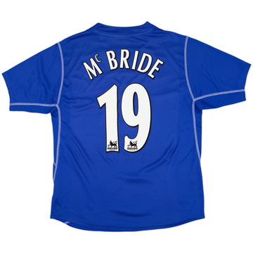 2002-03 Everton Home Shirt McBride #19 - 7/10 - (XL)