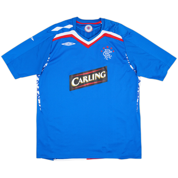 2007-08 Rangers Home Shirt - 6/10 - (XL)