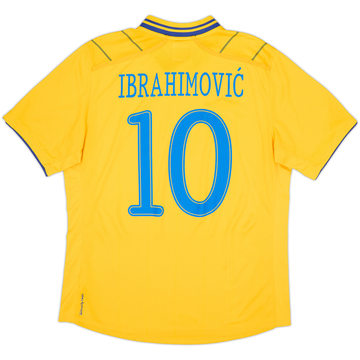 2012-13 Sweden Home Shirt Ibrahimovic #10 - 10/10 - (L)