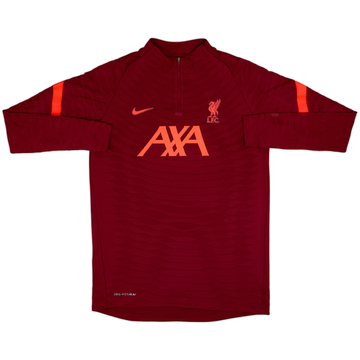 2021-22 Top de entrenamiento 1/4 Zip Nike Dri-Fit ADV del Liverpool - 8/10 - (L)
