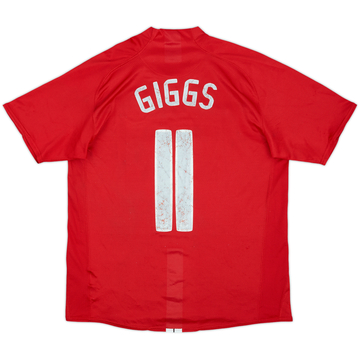 2007-09 Manchester United Home Shirt Giggs #11 - 4/10 - (L)