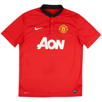 2013-14 Manchester United Home Shirt - 5/10 - (L)