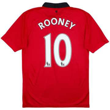 2013-14 Manchester United Home Shirt Rooney #10 - 8/10 - (S)