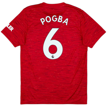 2020-21 Manchester United Home Shirt Pogba #6 - 7/10 - (M)