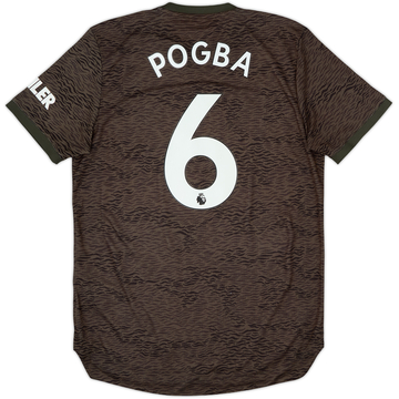 2020-21 Manchester United Authentic Away Shirt Pogba #6 - 9/10 - (M)