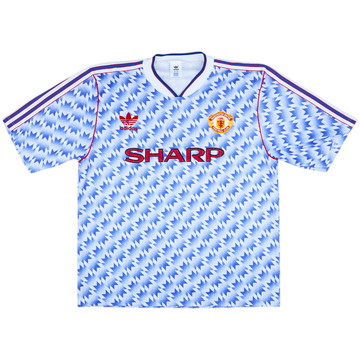 1990-92 Manchester United Away Shirt - 10/10 - (L/XL)
