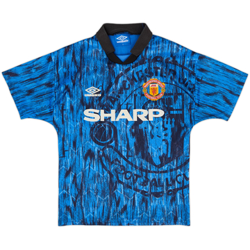 1992-93 Manchester United Away Shirt - 9/10 - (S)