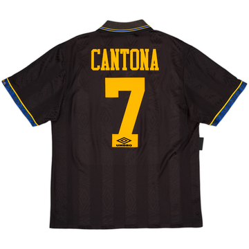 1993-95 Manchester United Away Shirt Cantona #7 - 7/10 - (L)