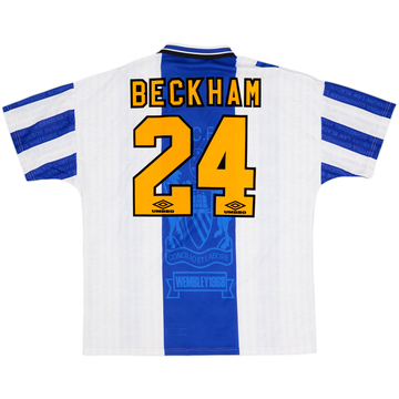 1994-96 Manchester United Third Shirt Beckham #24 - 6/10 - (XL)