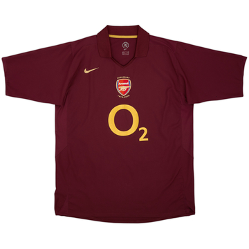 2005-06 Arsenal Home Shirt - 5/10 - (XL)