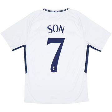 2017-18 Tottenham Home Shirt Son #7 - 10/10 - (M)