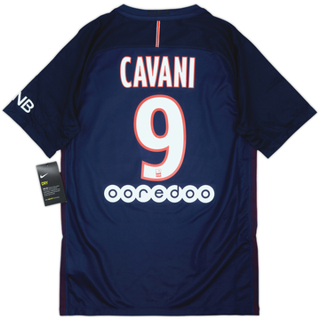 2016-17 Paris Saint-Germain Home Shirt Cavani #9 (S)