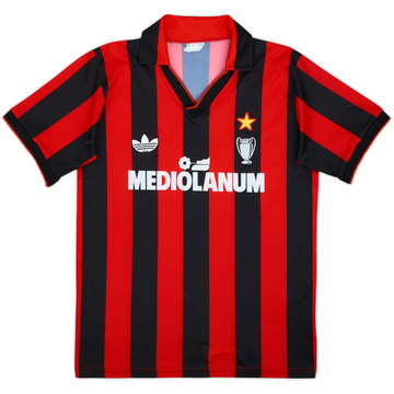1990-91 AC Milan Home Shirt - 5/10 - (S)