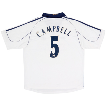 1999-01 Tottenham Home Shirt Campbell #5 - 8/10 - (L)