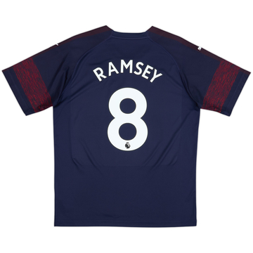 2018-19 Arsenal Away Shirt Ramsey #8 - 7/10 - (L)