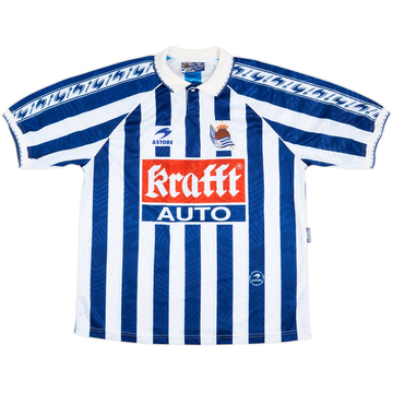1996-98 Real Sociedad Home Shirt - 7/10 - (XL)
