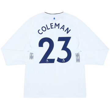 2018-19 Everton Third L/S Shirt Coleman #23 (L)