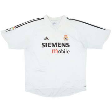 2004-05 Real Madrid Home Shirt - 5/10 - (XXL)
