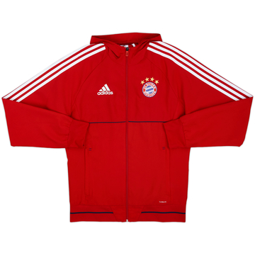 2017-18 Bayern Munich adidas Hooded Track Jacket - 10/10 - (S)